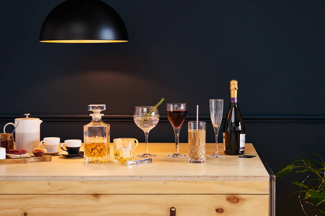 New Years Glassware